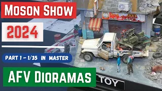 ✅ Moson MODEL SHOW 2024 -  Dioramas in 4K. Part 1: Master 1/35
