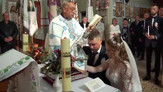 відеозйомка 0979656276 вінчання Василя та Наталі 9 10 2021 весілля в Галичі