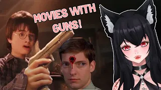 VTuber's Reacts to Harry Potter with Guns! Spider-Man with Guns!