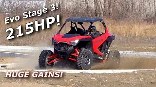 Evo tuning a 2020 RZR Pro XP Turbo and RIPPING THE HECK OUT OF IT!