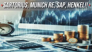 📣Sartorius, Munich Re, Merck, SAP, Henkel🎯