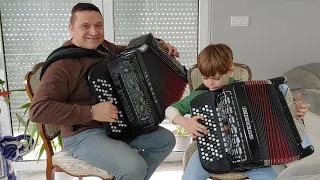 Ramino kolo,Učitelj i učenik,Dragan T.Žvakac & Miloš Ivković(7god)