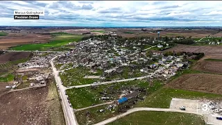 Minden, Iowa update at Midday: Donations of money needed most