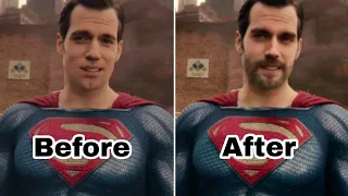 Superman with beard | Try to fix Justice league cgi