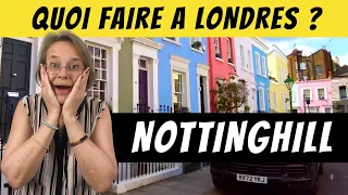 Notting Hill : Les maisons colorées