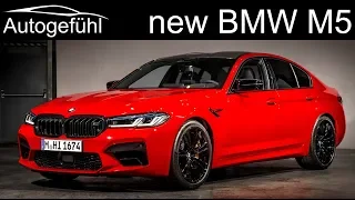 New BMW M5 Competition Facelift update 2021 2020 Exterior Interior