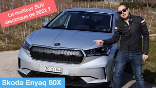 2000 Km en Skoda Enyaq 80X (4x4) : meilleur que le Tesla Model Y ?
