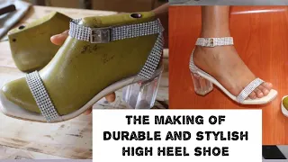 high heels shoe making  tutorial