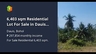 6,403 sqm Residential Lot For Sale in Dauis Bohol