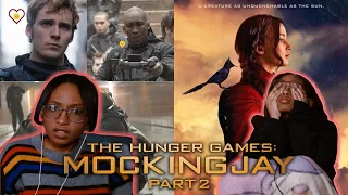 Gale slander wont stop, why is he still here| *Hunger Games Mocking Jay Part 2* First time reaction|