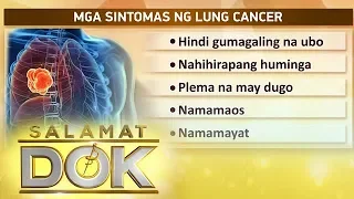 Salamat Dok: Symptoms and causes of lung cancer