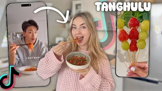 1 Woche nur virale TikTok Food TRENDS essen🍡