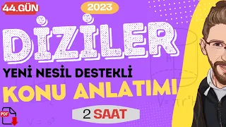 DİZİLER | Konu Anlatımı | 44.GÜN | 80 Günde AYT Matematik | RENKLİ ÜCRETSİZ PDF