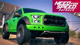 Need For Speed Payback | Ford F-150 Offroad Corrida e Test Drive