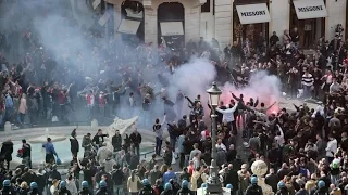 [On Tour 2015] Feyenoord supporters in Rome || AS Roma - Feyenoord