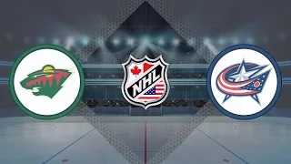 Обзор матча Миннесота - Коламбус / WILD VS BLUE JACKETS MARCH 2, 2017 HIGHLIGHTS