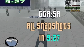 GTA:SA - All Snapshots in 9:27 by Avosk