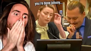 Amber Heard Proves Johnny Depp Is GUILTY With "Evidence" | Asmongold Reacts to Trial