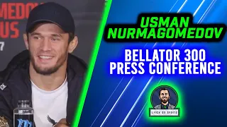 Usman Nurmagomedov 🎙️ Bellator 300 Press Conference Highlights