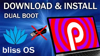 How To Install Bliss OS On a PC Without USB | Low End PC | Android PC