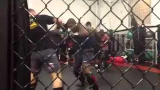 Tyrone Spong & Brian Douwes training part 1