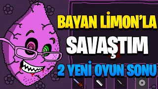 2 YENİ GİZLİ OYUN SONU ! BAYAN LİMON 'LA SAVAŞTIM #3 Ms Lemons Mr Tomatos Gizemleri