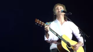 Paul McCartney "Blackbird & Here Today" Rock Werchter Belgium 30 June 2016