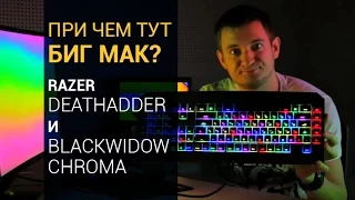 Обзор игровой мыши и клавиатуры Razer Deathadder ✔ Razer BlackWidow Chroma