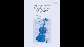 Sinfonia SO337C by Georg Philipp Telemann, arranged by Bob Matthews