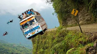 World's Most Dangerous Mountain Roads - Fastest Heavy Equipment Truck Machines Fails Working