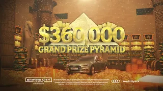 $360,000 Grand Prize Pyramid at Empire City Casino