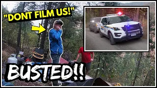 We Caught THIEVES STEALING From Our Gold Claim!! (POLICE CALLED)