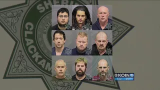 9 men arrested in child sex sting operation