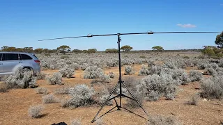 Amateur Radio. Buddipole Dipole Antenna Assembly. VK5SW.