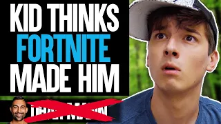 The Origin of Fortnite Kid | Dhar Man Parody