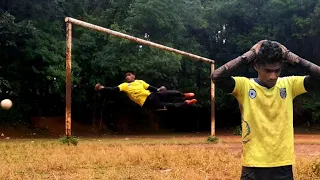 1 Goalkeeper Vs 3 Players Unlimited shots Challenge ⚽🧤🚨