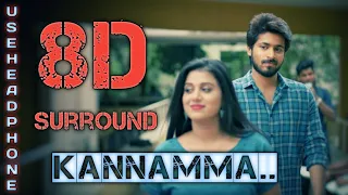 Kannamma Unna - 8D Effects | Ispade Rajavum Idhaya Raniyum | Anirudh Ravichander, C.S.Sam | 8DsparkZ