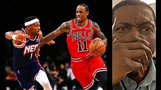 REACTION TO ZACK LAVINE 31PTS & DEMAR DEROZAN 29PTS IN THEIR BIG WIN OVER THE NETS LAST NITE!!! WOW!