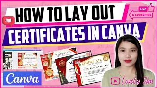 How to Edit Certificates in Canva | Lovely Jan