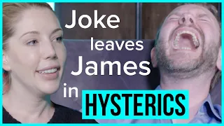 Katherine Ryan's story about her sister, school and Hitler leaves James O'Brien in hysterics