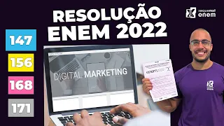 🔘Questão 147 - Caderno Azul | Porcentagem e Razão e Proporção | MATEMÁTICA ENEM 2022