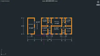 8x25 metrga o'zbekona uy. Удобный проект одноэтажного дома. UY CHIZMALARI. UY QURISH. #7-variant