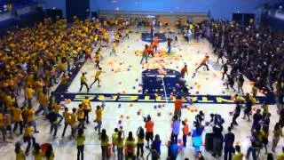 UCI students begin record setting dodgeball game - Sept. 22, 2010
