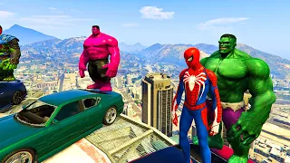 GTA 5 SPIDERMAN Ragdolls 4k Compilation  (GTA 5 Fails, Funny Moments/Ragdolls)#viral