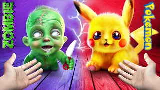 Extreme Makeover from Zombie to Pokemon! My Pokemon is Missing! How to Become a Pokemon!