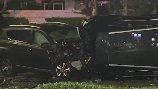 1 dead, 6 others hurt in 3-car wreck on PCH in Long Beach