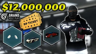 Spending $12,000,000 on RP Tickets and This is What I Got... | Grand RP