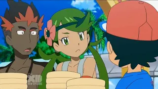 Mallow calls out Ash for going to Another Girl Pokemon Sun and Moon Episode 13 English Dub Clip