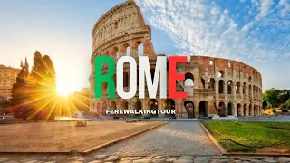 Experience The Beauty Of Rome And Vatican In Stunning 4k/60fps walking tour - Italy 🇮🇹