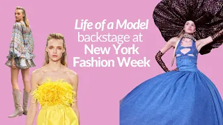 Backstage at New York Fashion Week - Day in the life of a Model / Nina Dapper